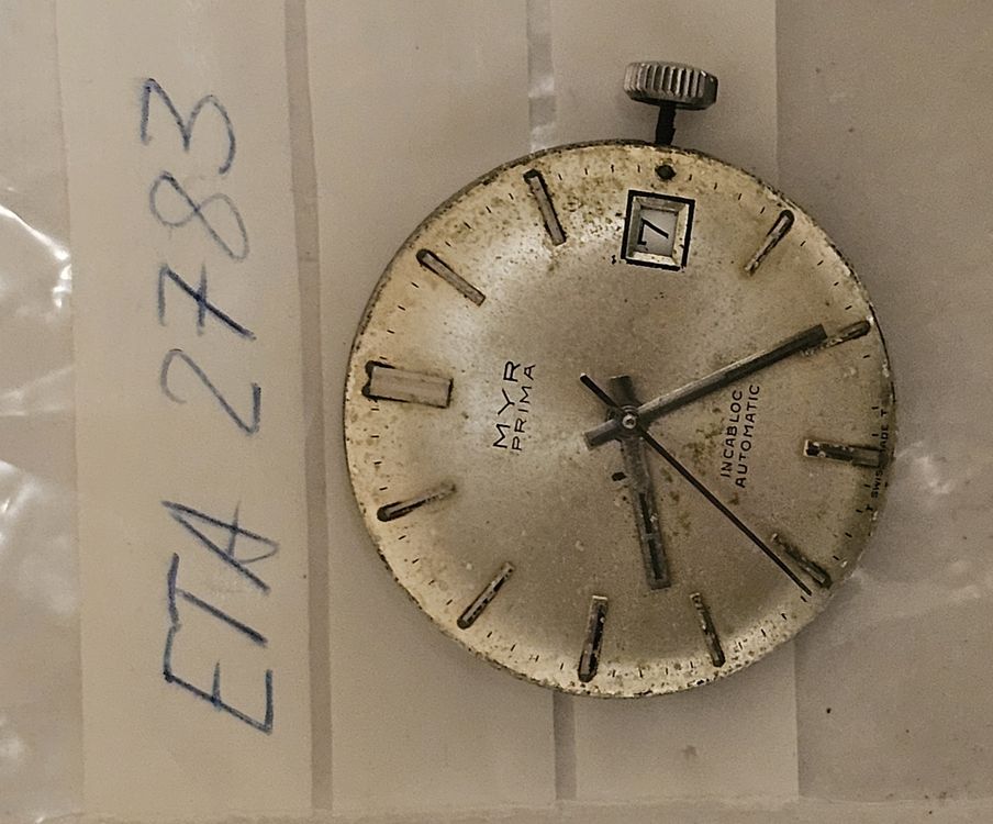 MYR PRIMA automatique ETA - 2783 (Gebraucht) in Genève für CHF 20 – mit ...