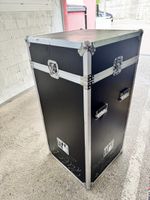 Flightcase schwarz Aluminiumgestell guter Zustand