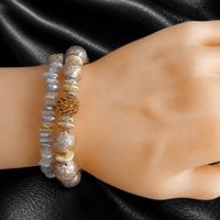 Armband elastisch Bracelet élastique Muranoglas Unikat