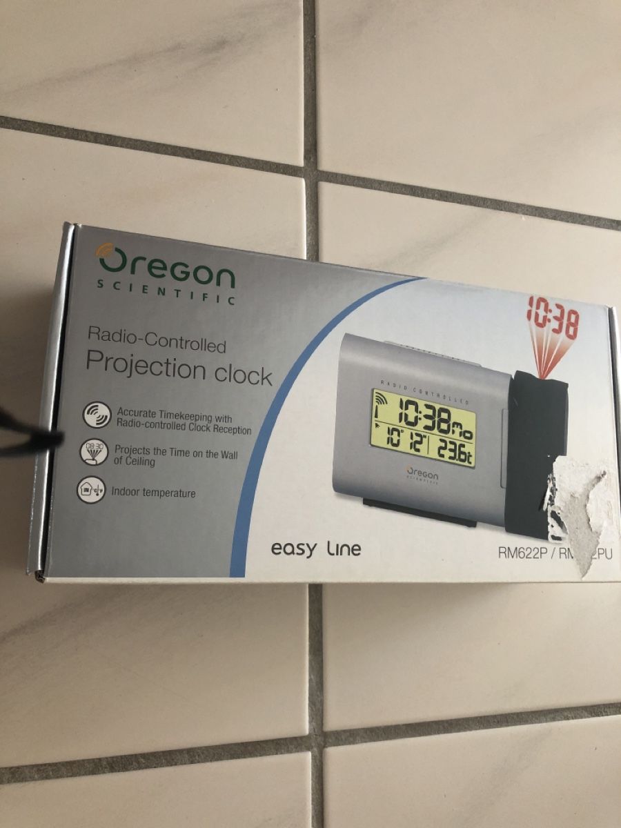 Oregon Scientific Réveils: Oregon Scientific Projection Clock RM622P - New – Neuf (Voir description) à Baltschieder par Miumiu21 1