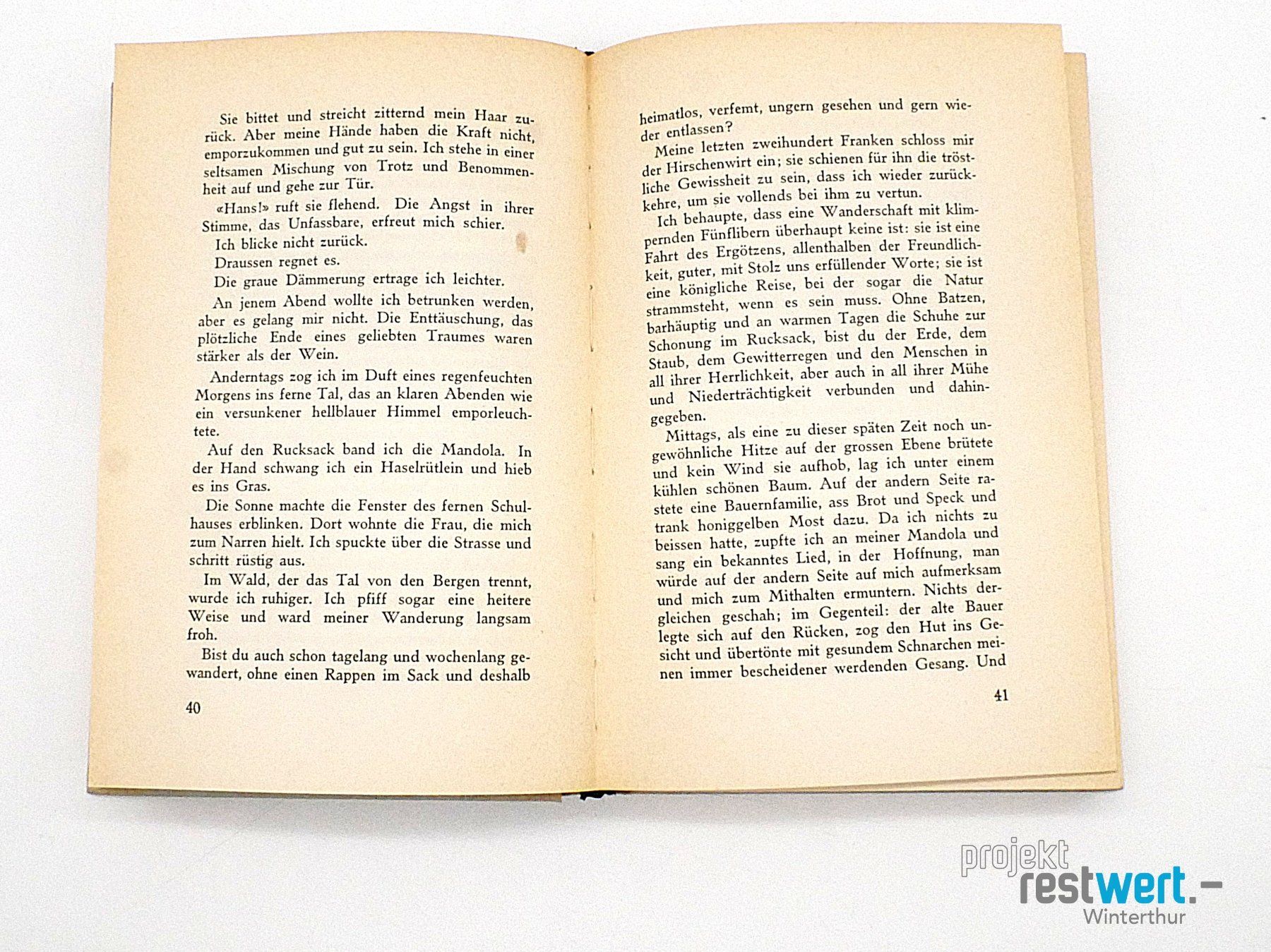 Libri: HANS ROELLI Hier bin ich – Usato da Winterthur venduto da Restwert_Winterthur 2