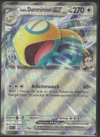 Pokémon Karte DE Erhabene Helden Aokis Dummimisel ex 164/217