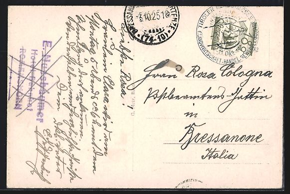 Cartoline postali: AK Romanshorn, Blick auf Hotel Bahnhof – Usato da Berlin venduto da bartko-reher 1