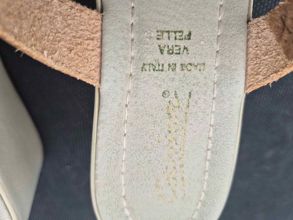 Damenschuhe: Mules compensées CUIR & strass CARINA, pointure 40 – Gebraucht aus Agiez von chouchanelle 6