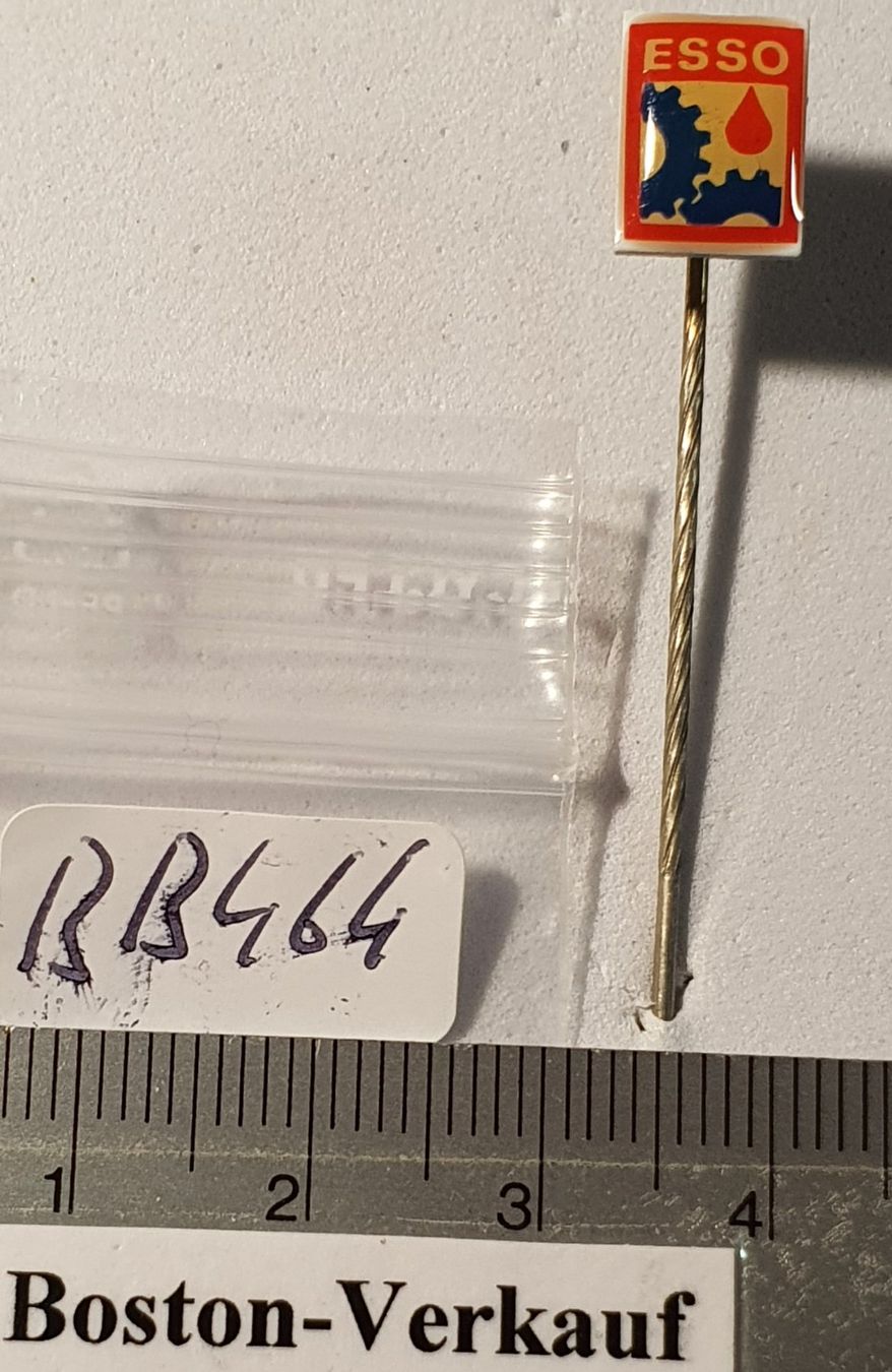 Spille & Fermagli: BB464 - Anstecknadel - ESSO  Logo – Usato da Reinach BL venduto da Boston-Verkauf 3