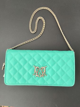 Love Moschino Tasche, Portemonnaie, grün, neu