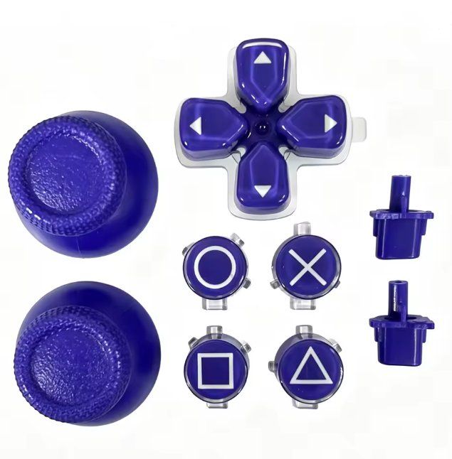 Controller: Set de boutons de manette Violet PS5 – Nuovo e nell'imballaggio originale da gland venduto da Lio_0o