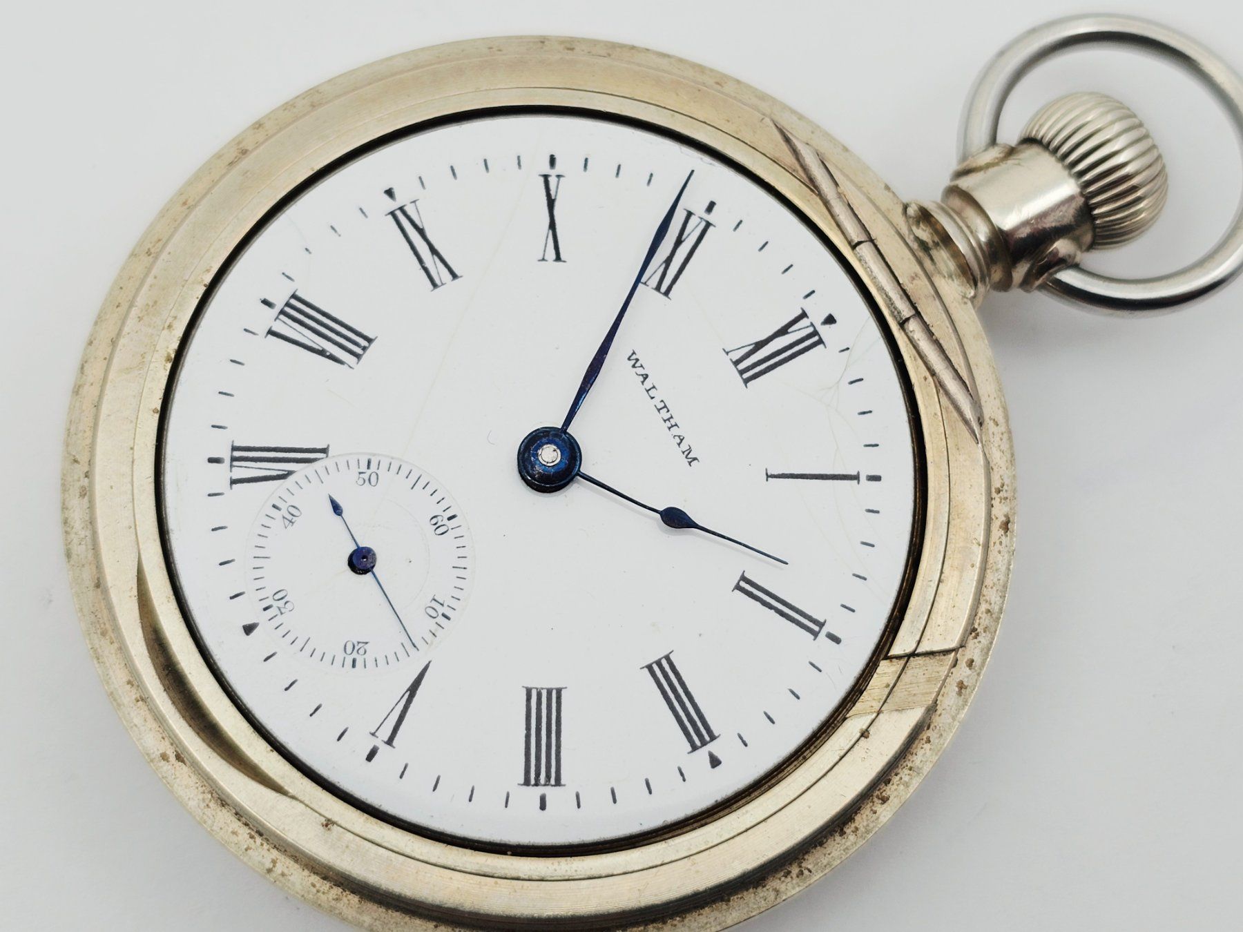 Waltham Orologi: Waltham Taschenuhr Eisenbahner – Usato da Bassersdorf venduto da AnkerWatch 5