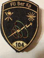 FU Badge FU Ber Bat kp 104 neu Stab Gold Klett Original