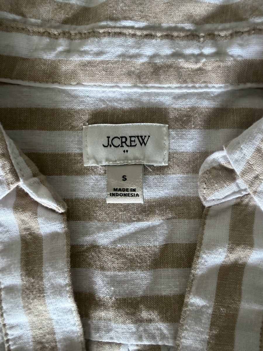 J.Crew Camicette: Bluse J. Crew gestreift Grösse S Leinen-Mix – Nuovo (secondo la descrizione) da Oberwil b. Zug venduto da hallihallo12 1