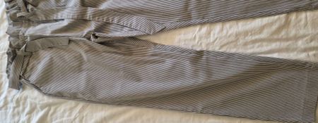 Ladies striped trousers size M