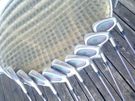 Komplettes Golf-Eisen-Set für Damen 3/4/5/6/7/8/9/P/S