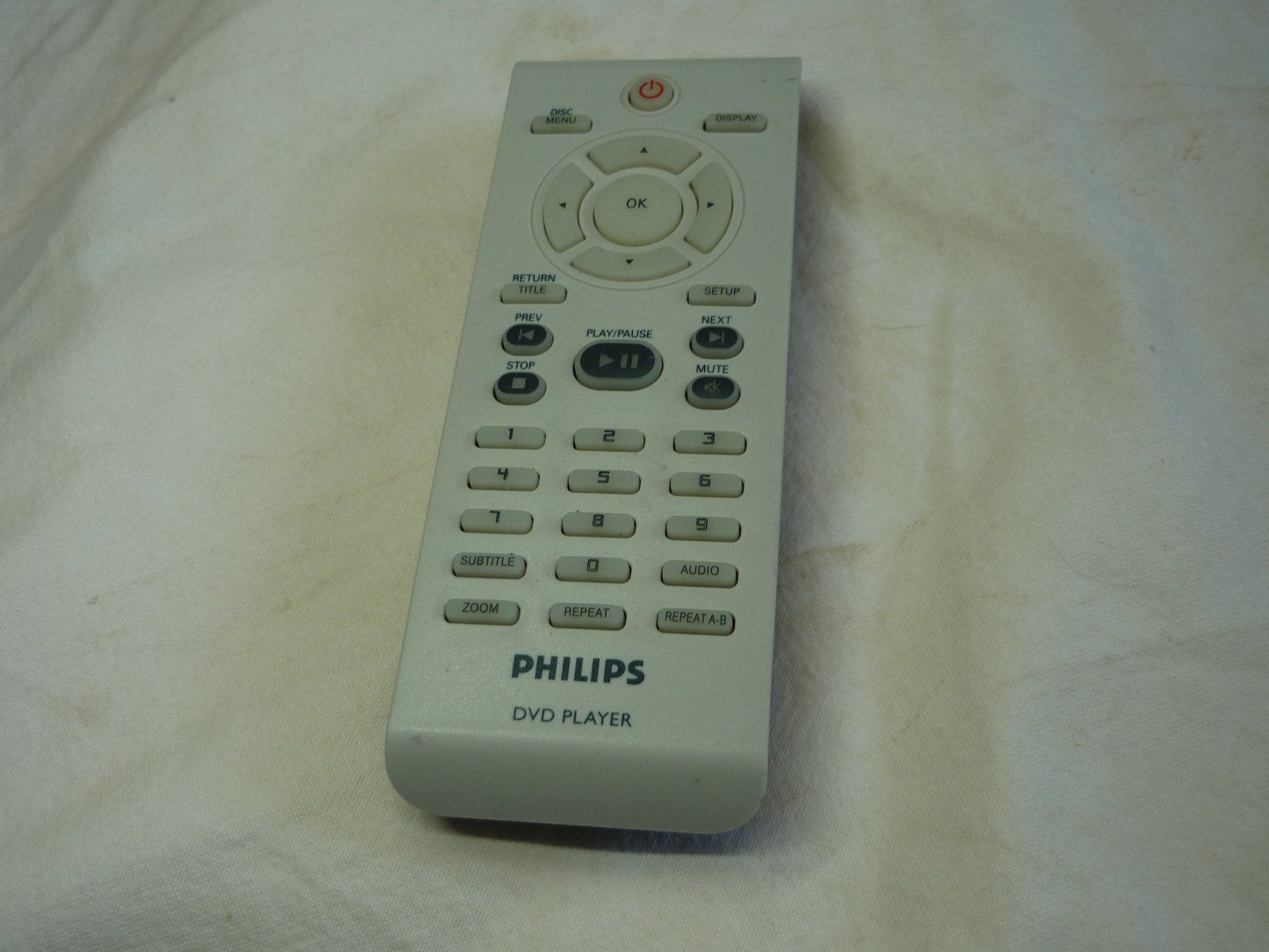 Philips Telecomandi: Fernbedienung Philips  - DVD Player – Usato da Beringen venduto da Flatretriever