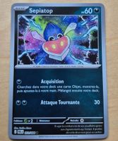 SEPIATOP 051/084 REVERSE POKEMON NUIT NOIRE FR