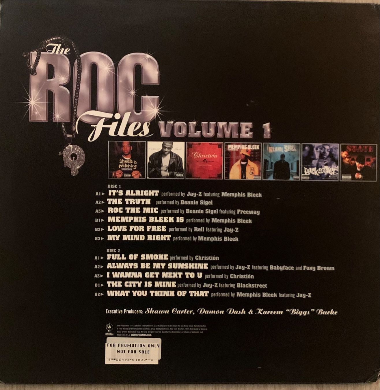 Dischi in vinile: THE ROC FILES - Volume 1 D-Lp 2003 – Usato da Mühlethal venduto da superfast78 1