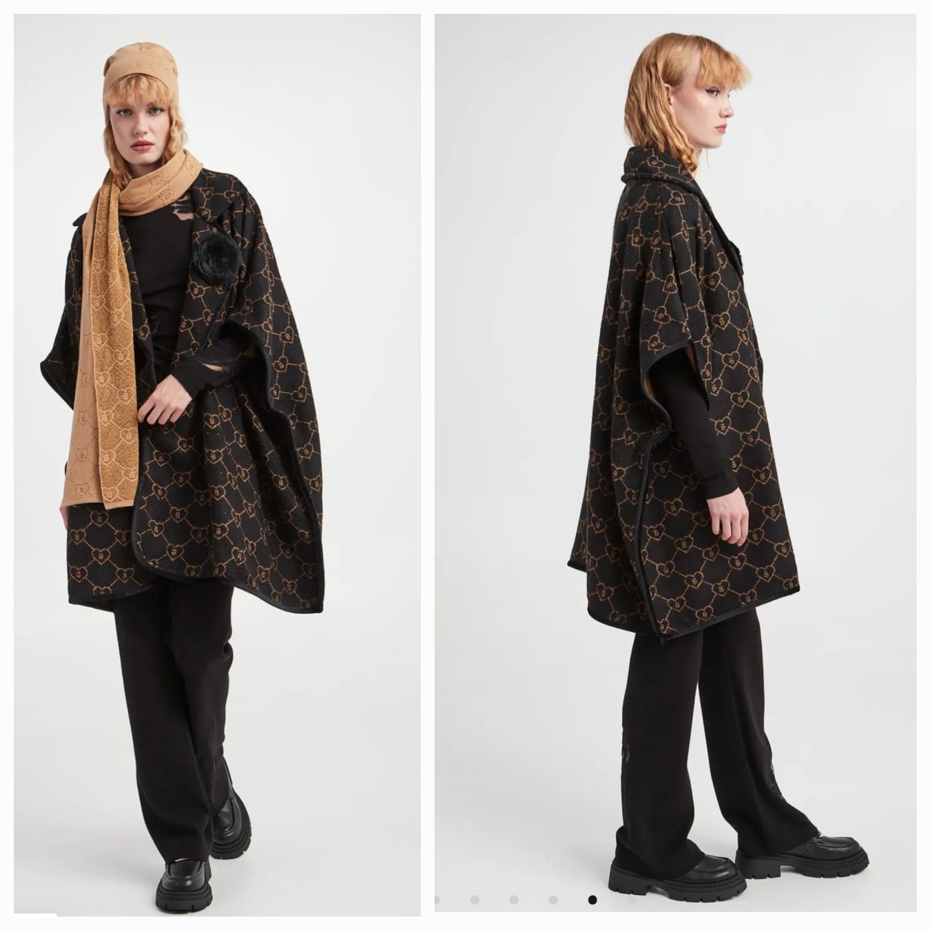 Jacken: Oversize-Poncho mit Strasssteinen – BLUGIRL – Neu (gemäss Beschreibung) aus Rorschacherberg von Olgamedved 8