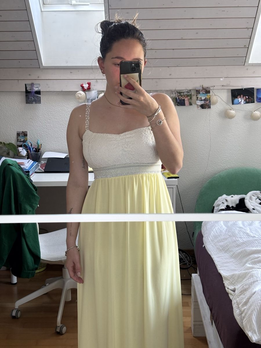 Vestiti: Sommerliches Maxikleid, gelb, Grösse S – Nuovo (secondo la descrizione) da Ehrendingen venduto da can_n7gv 1