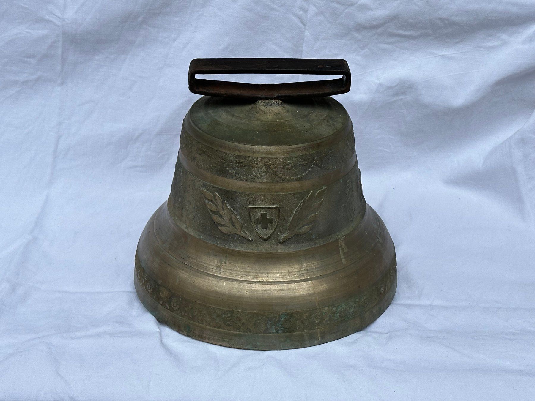 Campanacci mucche: Grosse Glocke ALBERTANO LA SARRAZ Schweizer Kuhglocke – Usato da Buochs venduto da hubi98 2