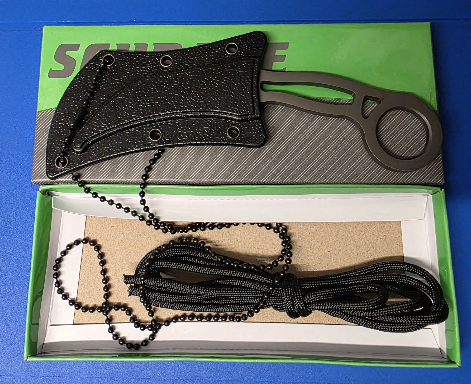 Coltellini militari: Schrade Neck Knife Frontier mit Scheide! – Nuovo e nell'imballaggio originale da Sitterdorf venduto da Losfoxos 3