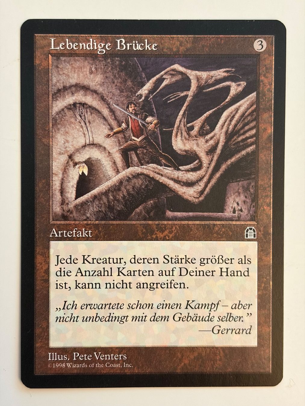 Magic The Gathering Carte collezionabili: Lebendige Brücke - Stronghold – Usato da Bonstetten venduto da ddiederichs