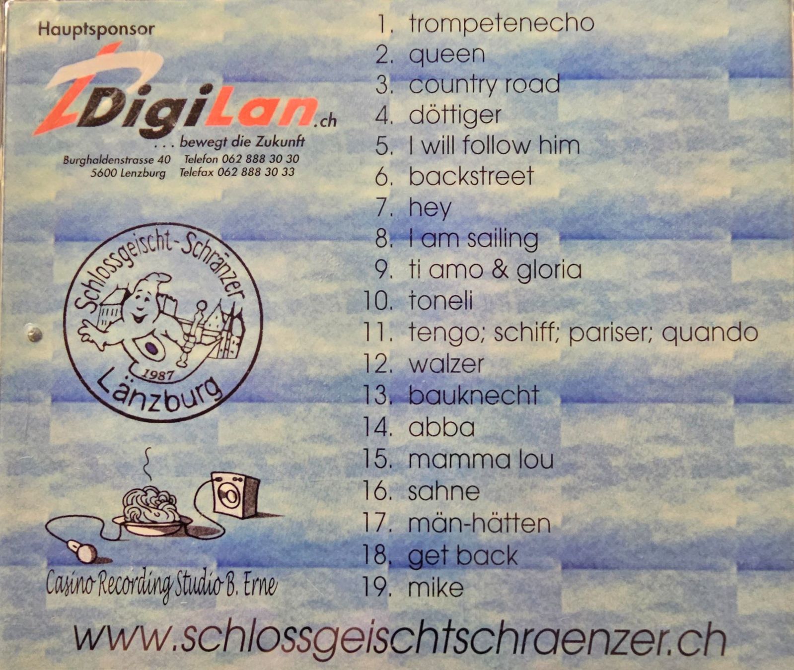 CDs: Schlossgeischtschraenzer - Top 15 plus – Gebraucht aus Wahlen b. Laufen von Cg10 2