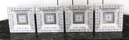 4 quadratischen Schalen , Villeroy & Boch Azurea