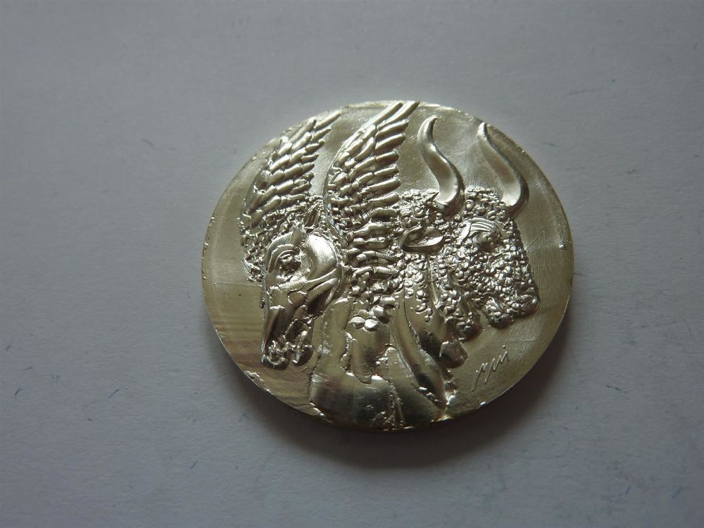 Erni- Silbermedaille; Landesmuseum 1973 1