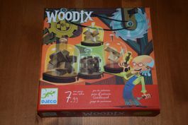Djeco Woodix 6x Holz Gedultsspiele, Knobelspiele, Rätseln‪