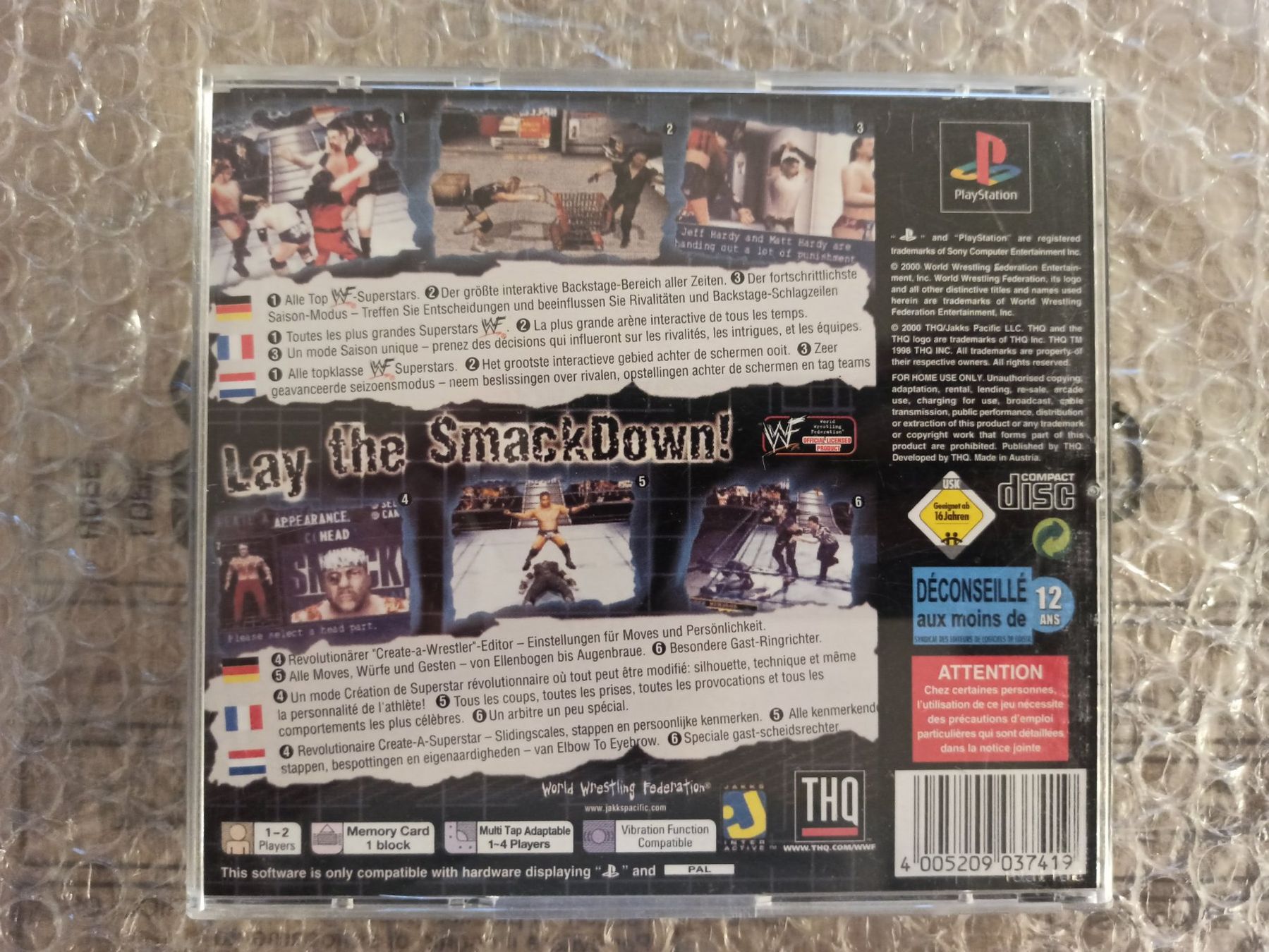 Giochi: WWF Smackdown! PS1 – Usato da Oberweningen venduto da mar_87mx 1