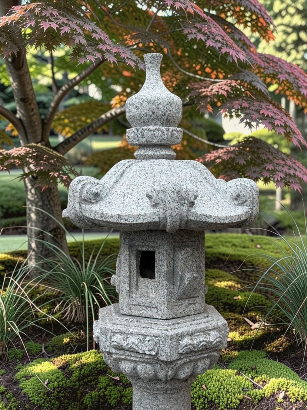 Laternen: Kasuga Granit Steinlaterne Pagode Gartenlaterne 130cm groß – Gebraucht aus Hilpoltstein von TOMTAO88 2