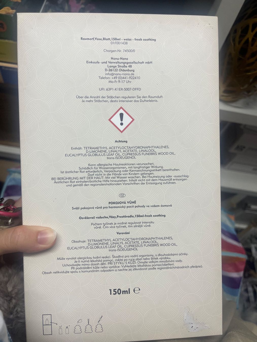 Duftöldiffusoren: NANA Raumduft Diffuser, neu & originalverpackt – Neu und originalverpackt aus Gockhausen von Lali013 2
