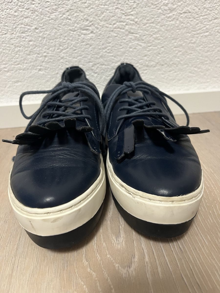 Scarpe da donna: Leder Plateausneaker mit Fransen MAX 37 – Usato da Birrwil venduto da vanyboo 3