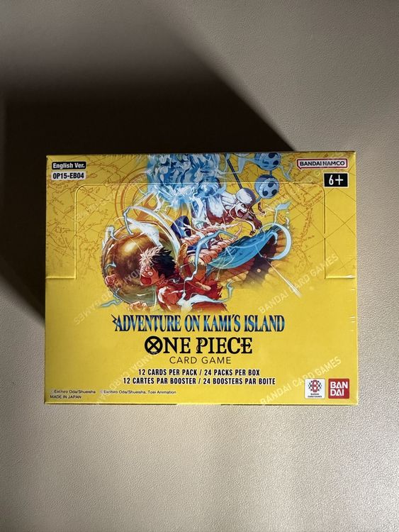 One Piece OP15 - EB04 Display ENGLISCH (Neu und originalverpackt) in ...