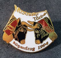 Z012 - Pin Moosalp Törbel Alpaufzug 1994 Kuh Kühe Cow Nr.596