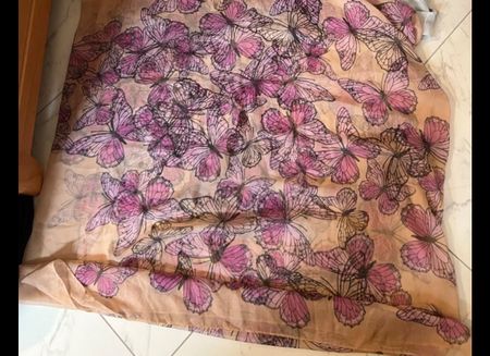 Anna Field Halstuch Schmetterlinge Neu foulard papillon neuf
