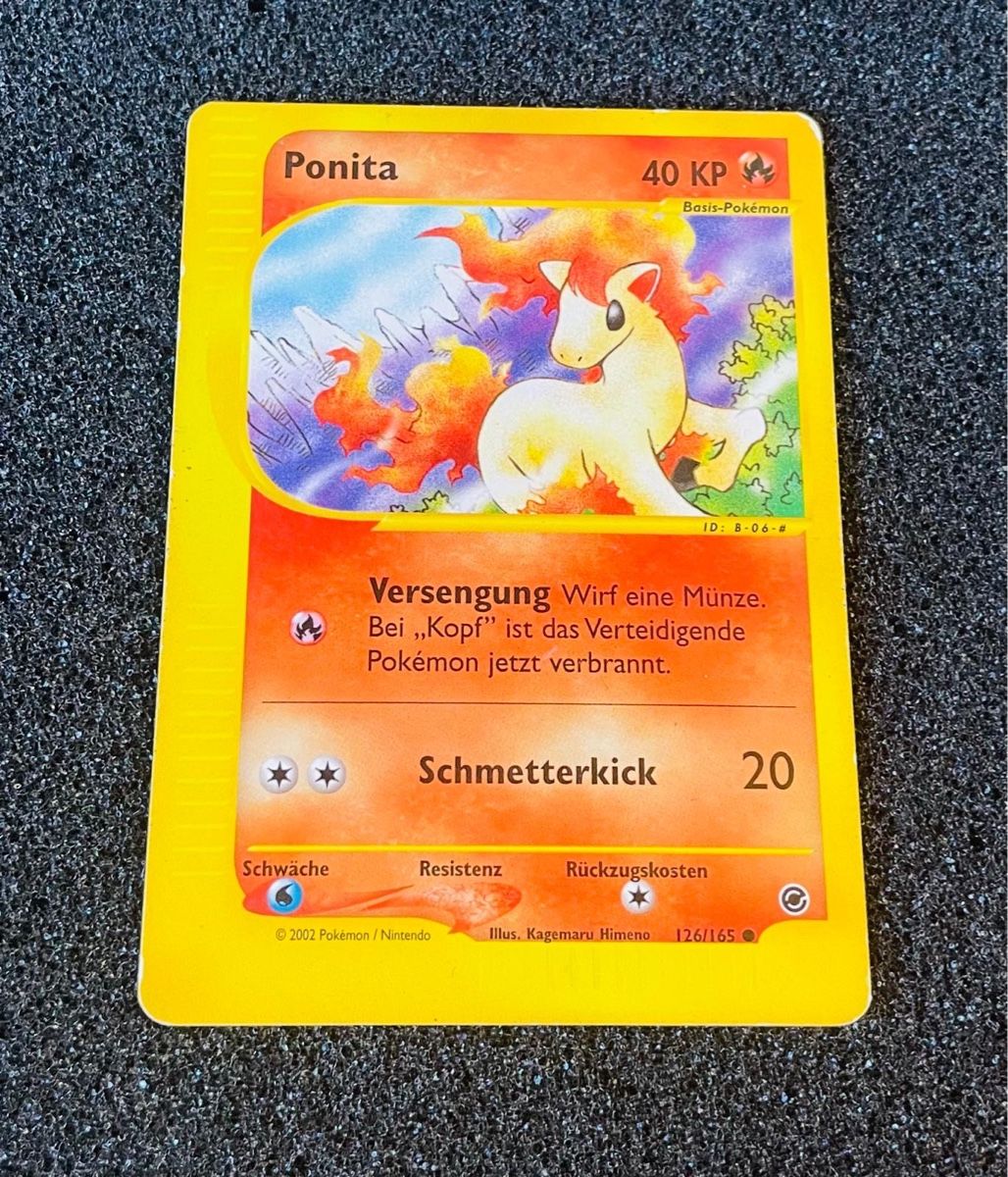 Pokémon Cartes à collectionner: Ponyta #126 Pokemon Expedition – Neuf (Voir description) à Affoltern am Albis par andy1896