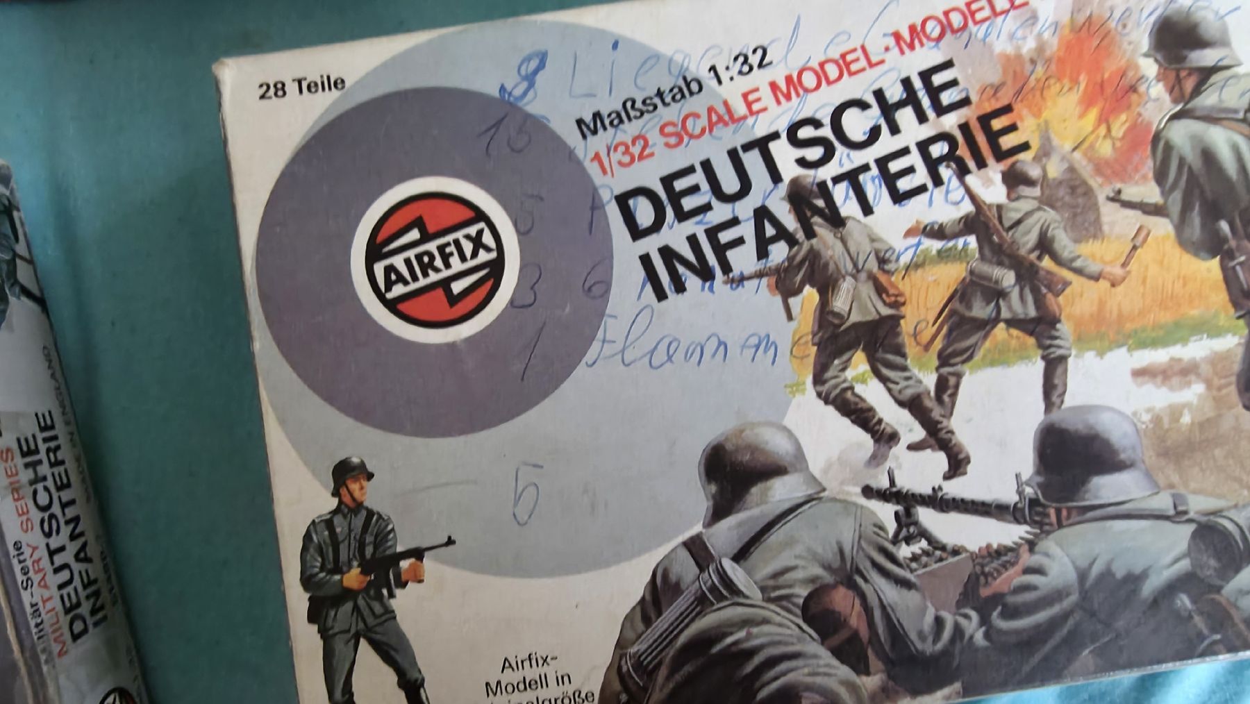 Giocattoli: Airfix Konvolut gemischt 1: 32 – Usato da Ettingen venduto da 1964erNachtzugfahrer 4