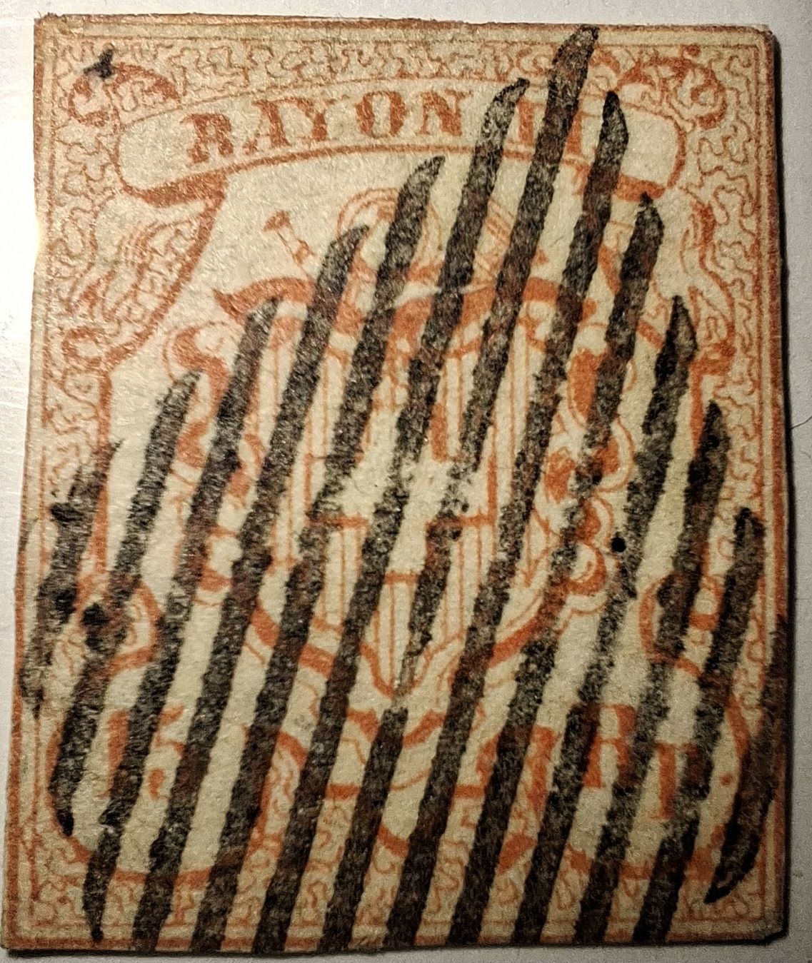Tutti i francobolli: Rayon Nr. 18 Typ 10 UM - II – Usato da Balgach venduto da SIMEON27
