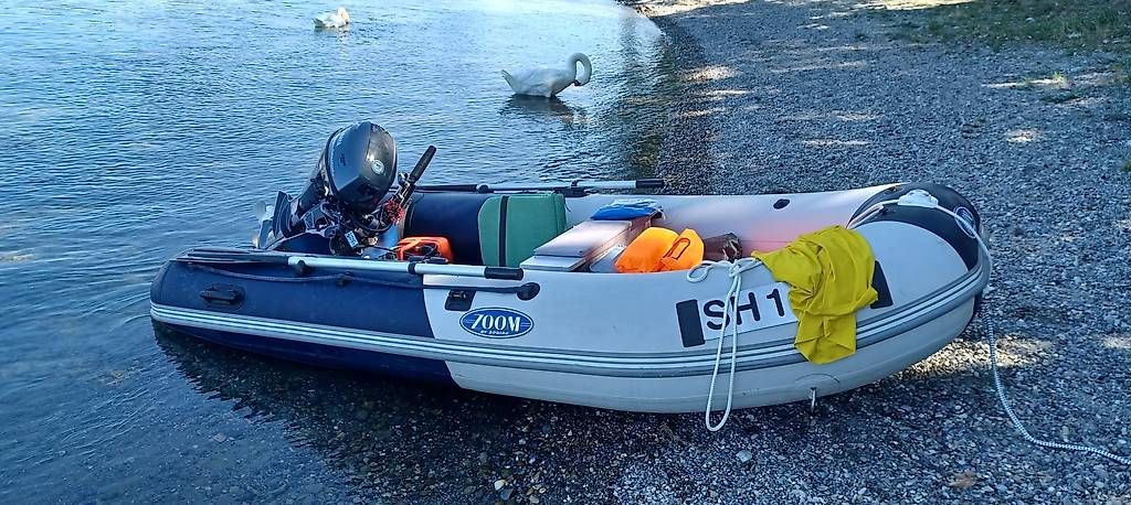 Zodiac Bateaux: Schlauchboot Zodiac Zoom 310 Solid mit Motor – D'occasion à Thayngen par langere 1