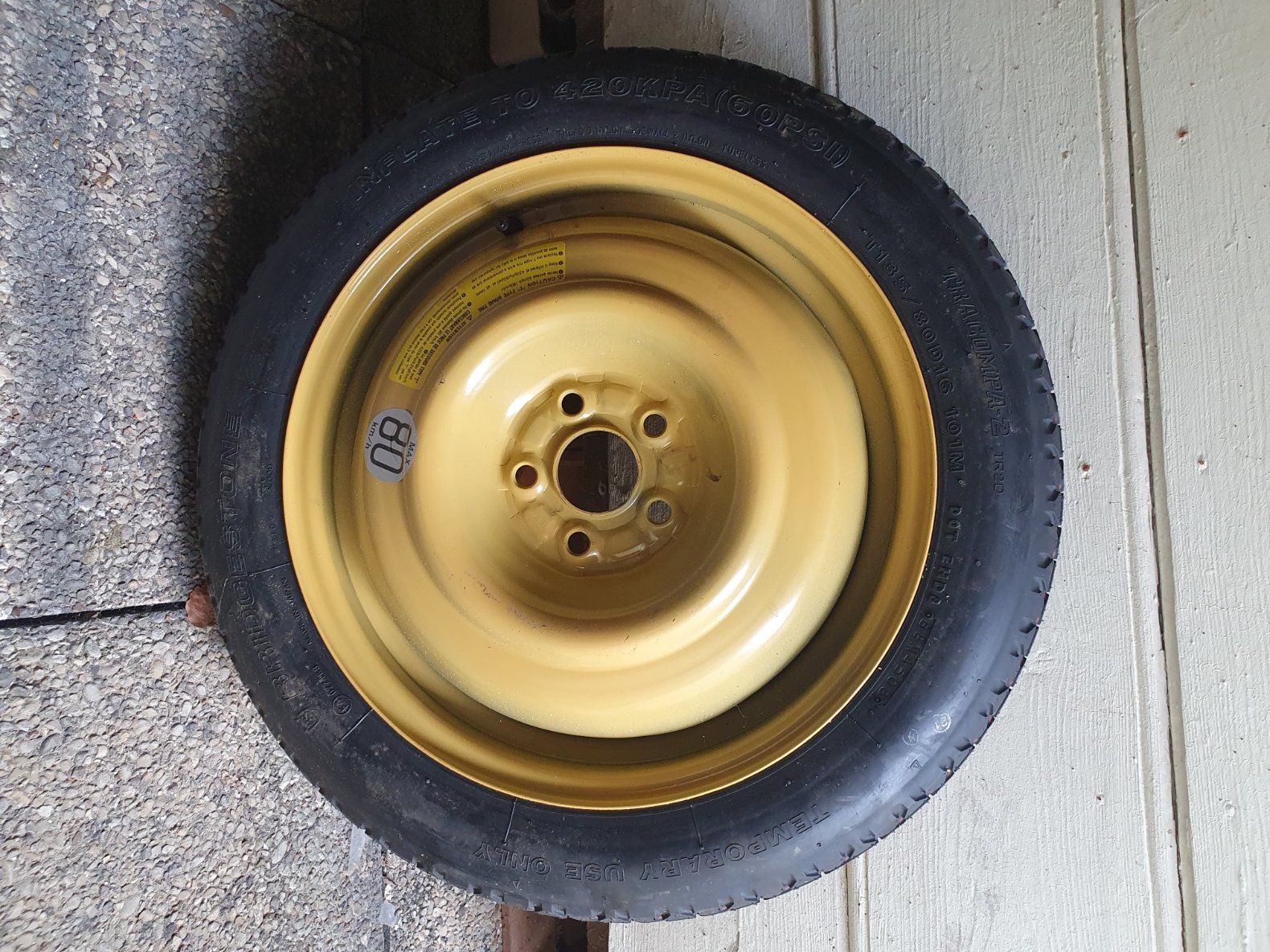 Subaru Pneumatici & Ruote complete: Roue de secours pour SUBARU – Nuovo e nell'imballaggio originale da Lavey-Village venduto da Dumbine