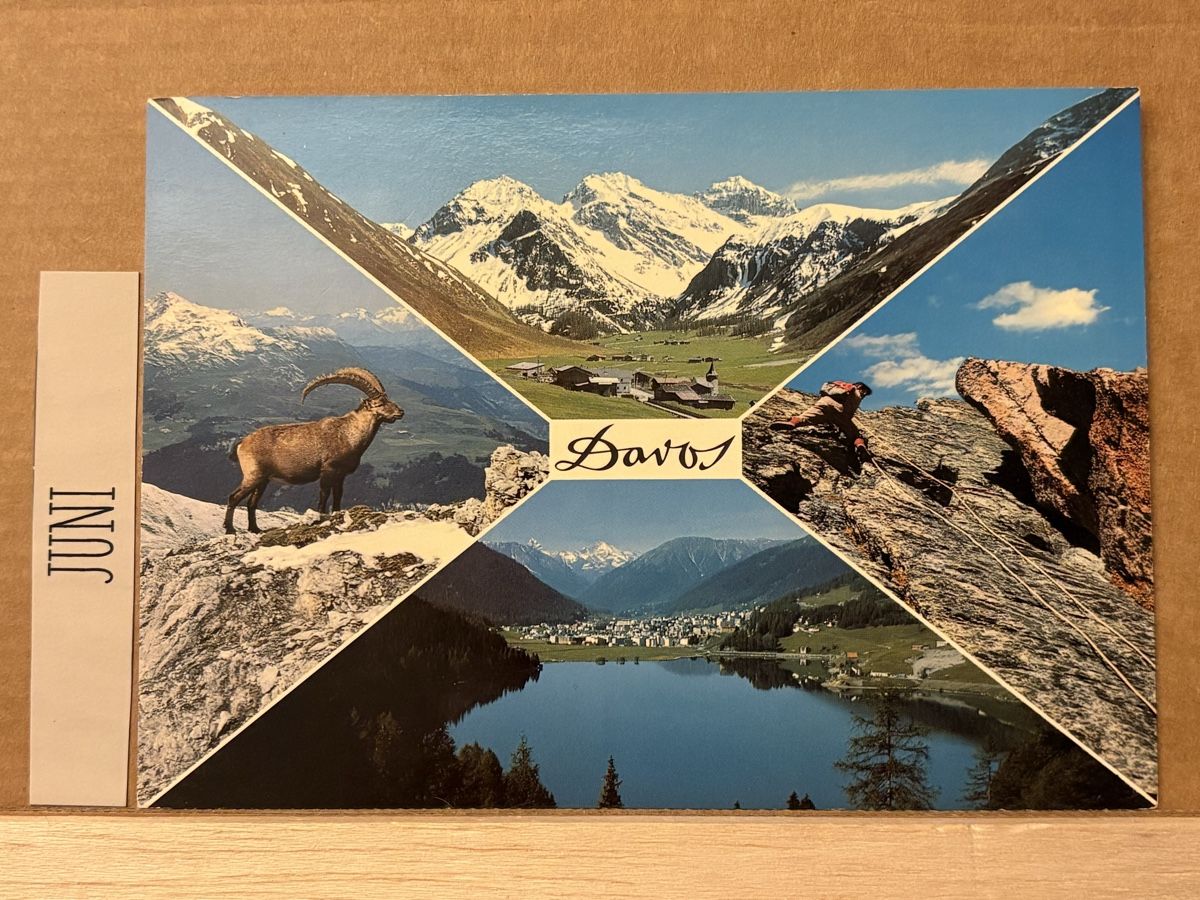 Cartoline postali: AK von Davos – Usato da Rümlang venduto da Kartenpost1