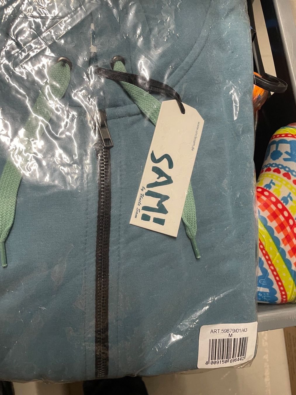 Roberto Geissini Jacken: Trainerjacke von Roberto Geissini/Uncle Sam/Gr. M/OVP – Neu und originalverpackt aus Volketswil von rubin74 4