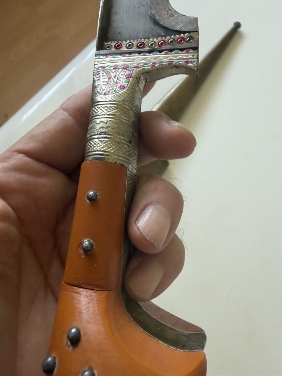 Posate: Pesch-Kabz-Dolch, indo-persisch,  – Usato da Baden venduto da noli.r 1