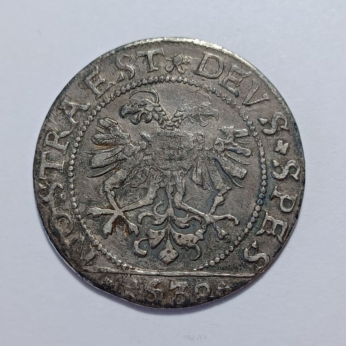 Alle Münzen: Dicken 1632 Schaffhausen HMZ 2-765m – Gebraucht aus Pfäffikon ZH von Schweizer_Muenzen 1