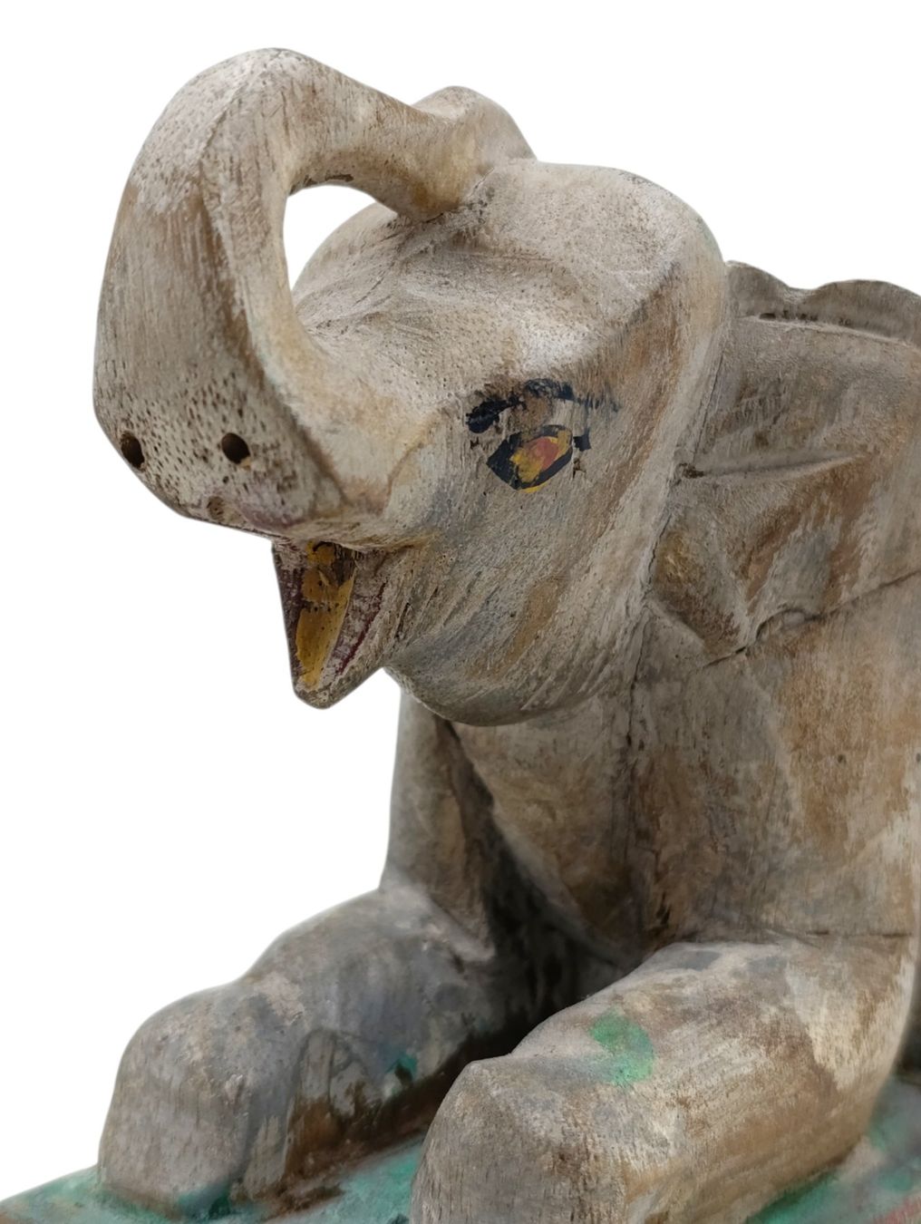 Statuette: Antike Indische Holzfigur 19 Jh. – Usato da Hochfelden venduto da Relict 6