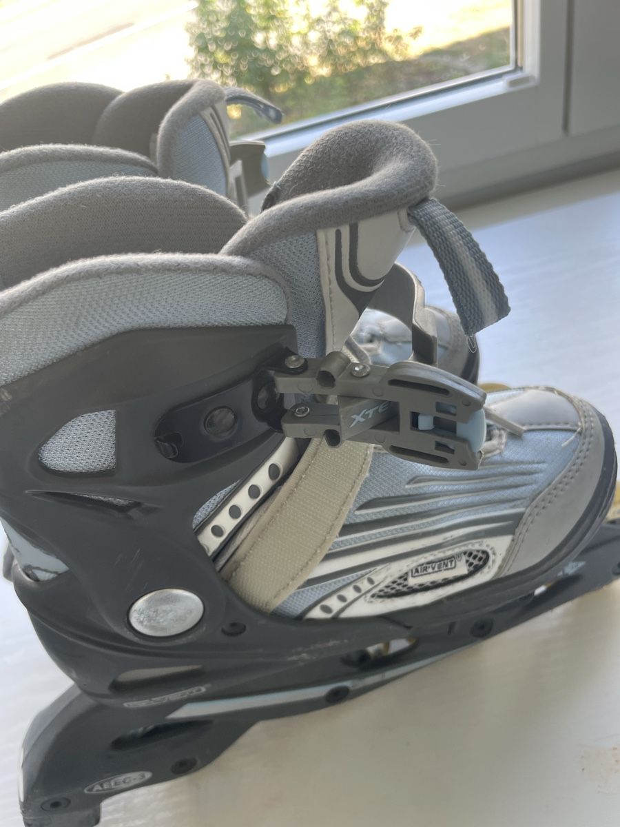 Pattini in linea & Pattini a rotelle: XTEND 4 TEENZ Rollerskates Gr.34-36 – Usato da Steinhausen venduto da Piaweber1943.