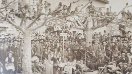 Photo ancienne Fêtes du Centenaire à Pully /VD - 1903