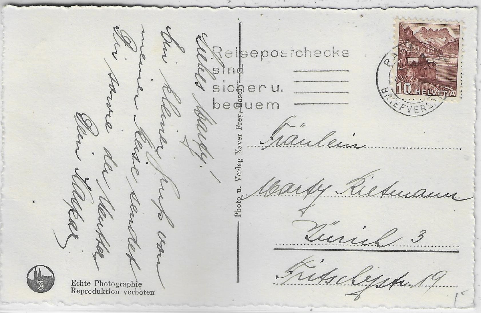 Cartoline postali: Basel - Schweiz. Mustermesse - animee belebt – Usato da Ettingen venduto da Kartenplanet 1