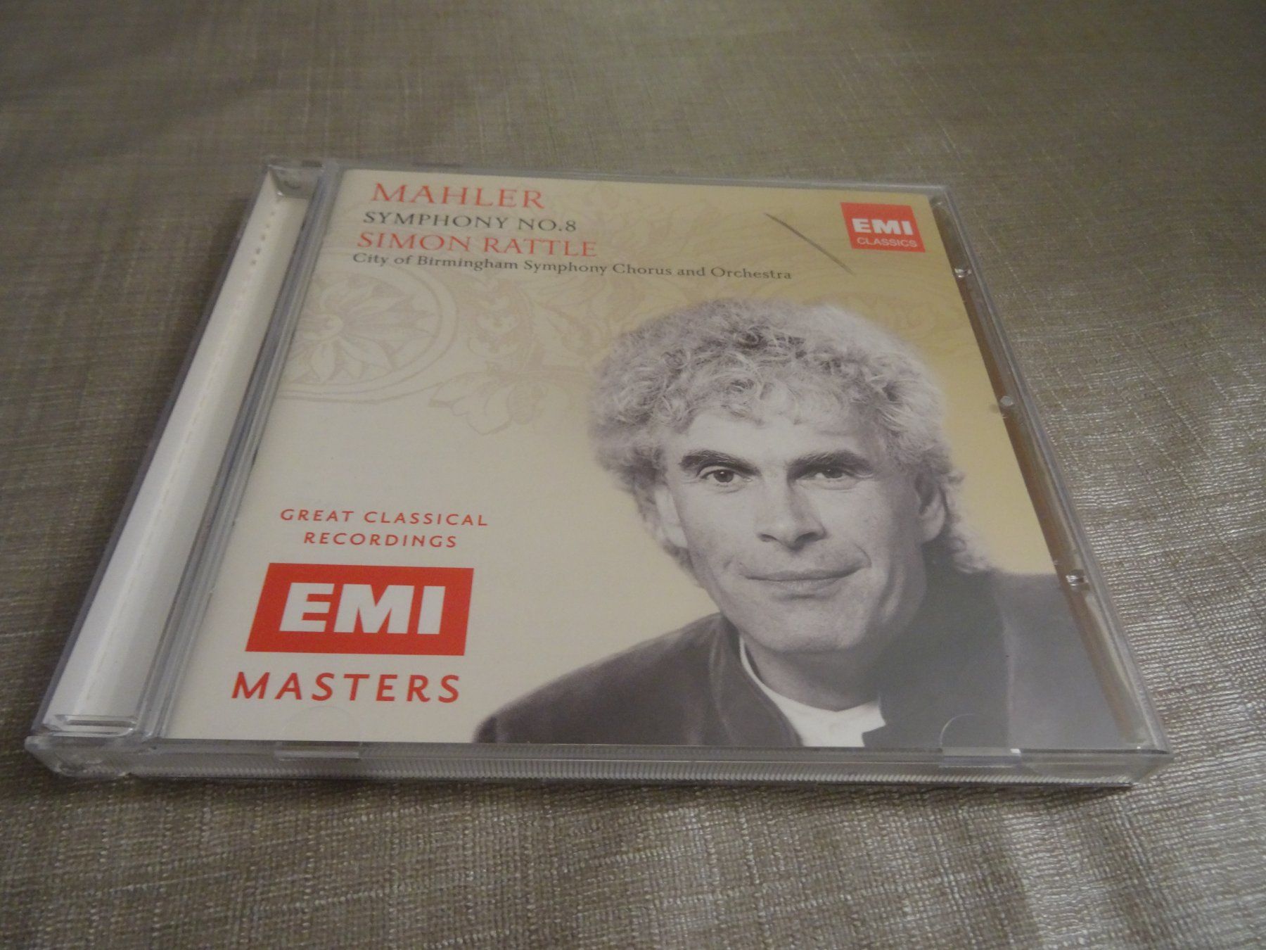 CDs: Mahler: Symphonie Nr. 8 - Simon Rattle CD – Gebraucht aus Olten von Disc-Ausverkauf