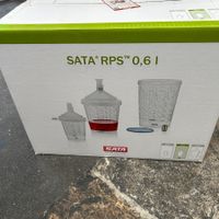 60 SATA RPS Einwegbecher 0.6 L mit dem 200 µm Stecksieb